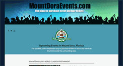 Desktop Screenshot of mountdoraevents.com